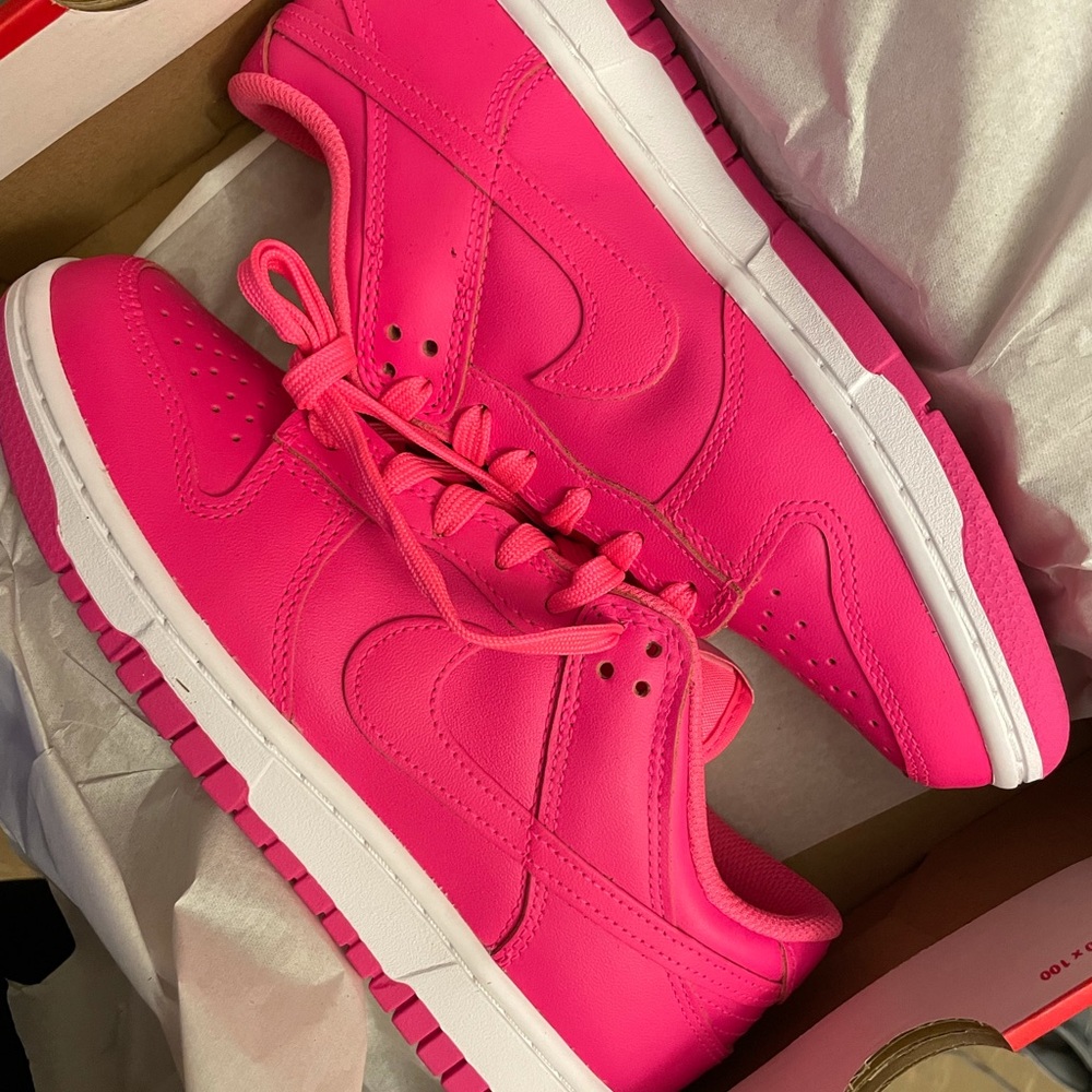 Brand new Pink Nike Dunks